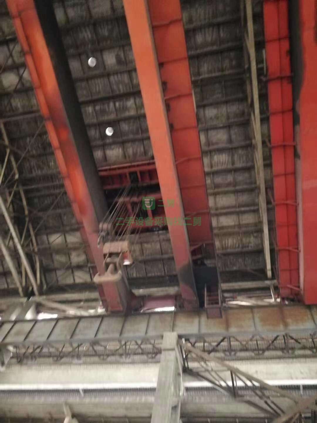 低價轉(zhuǎn)讓二手QD100噸雙梁起重機(jī) 75噸雙梁天車橋式起重機(jī)