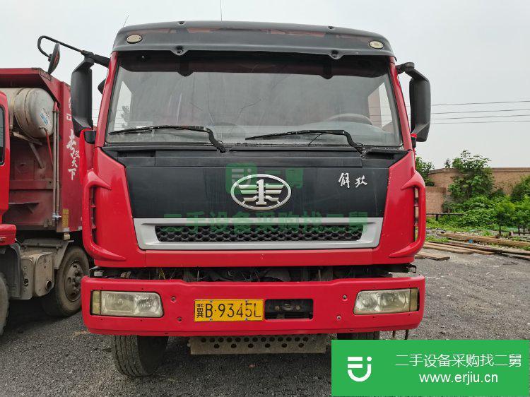 河北出售二手青島解放380馬力自卸車