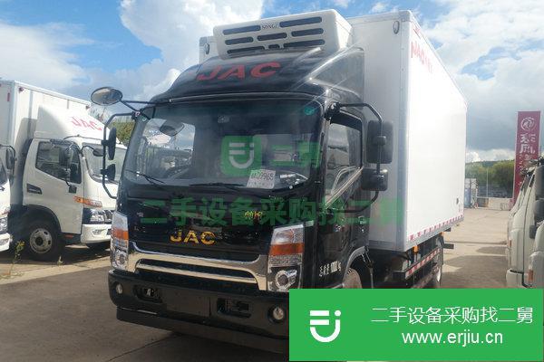 浙江出售二手江淮帥鈴冷藏車152馬力