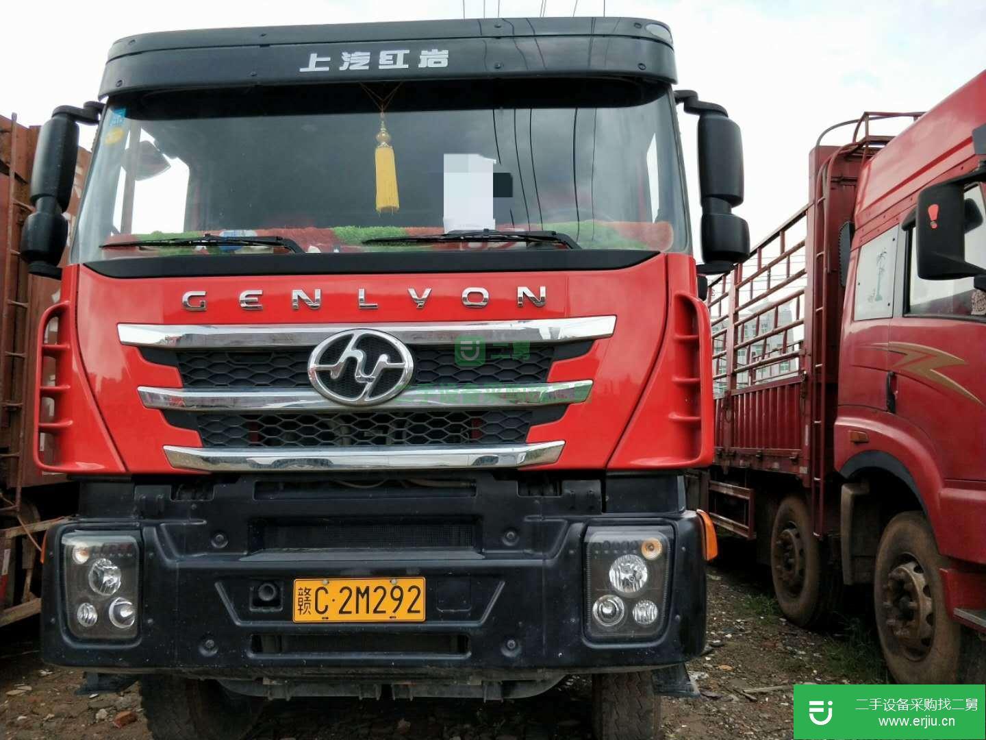 江西出售二手上汽紅巖自卸車