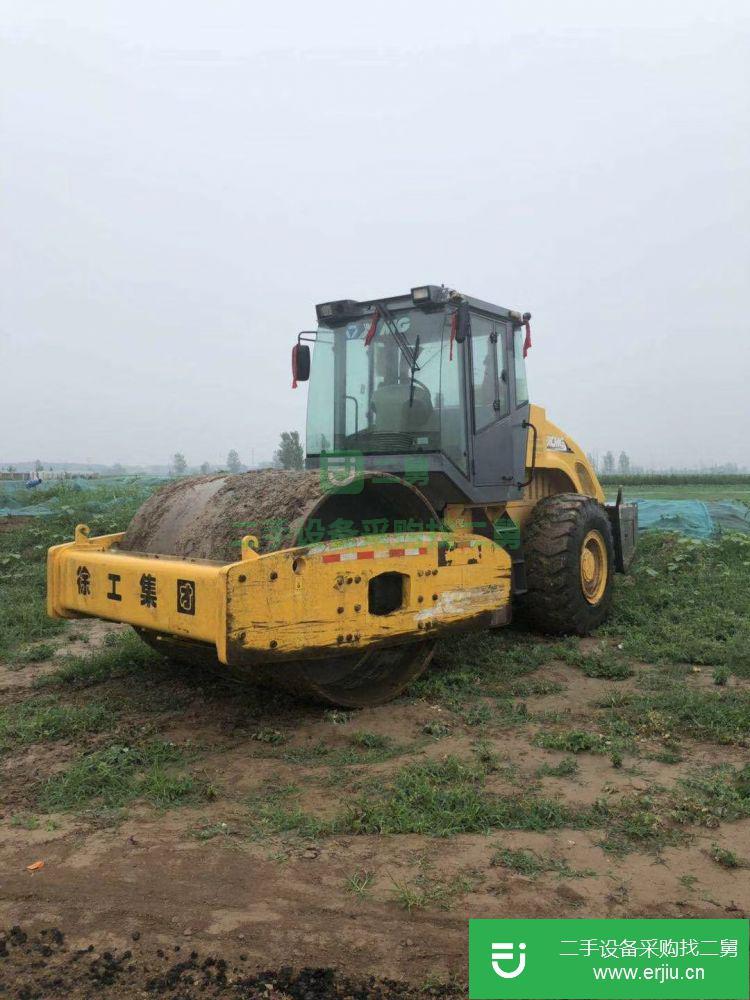 河南低價出售一臺二手徐工 XS222 壓路機