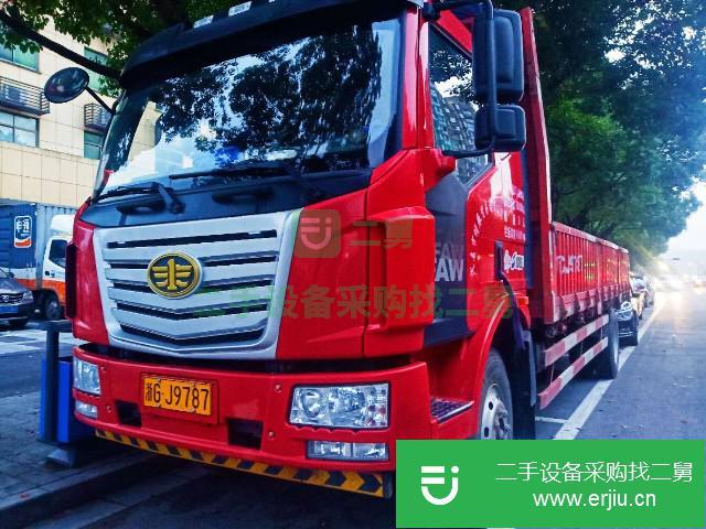 浙江出售二手解放J6L平板車