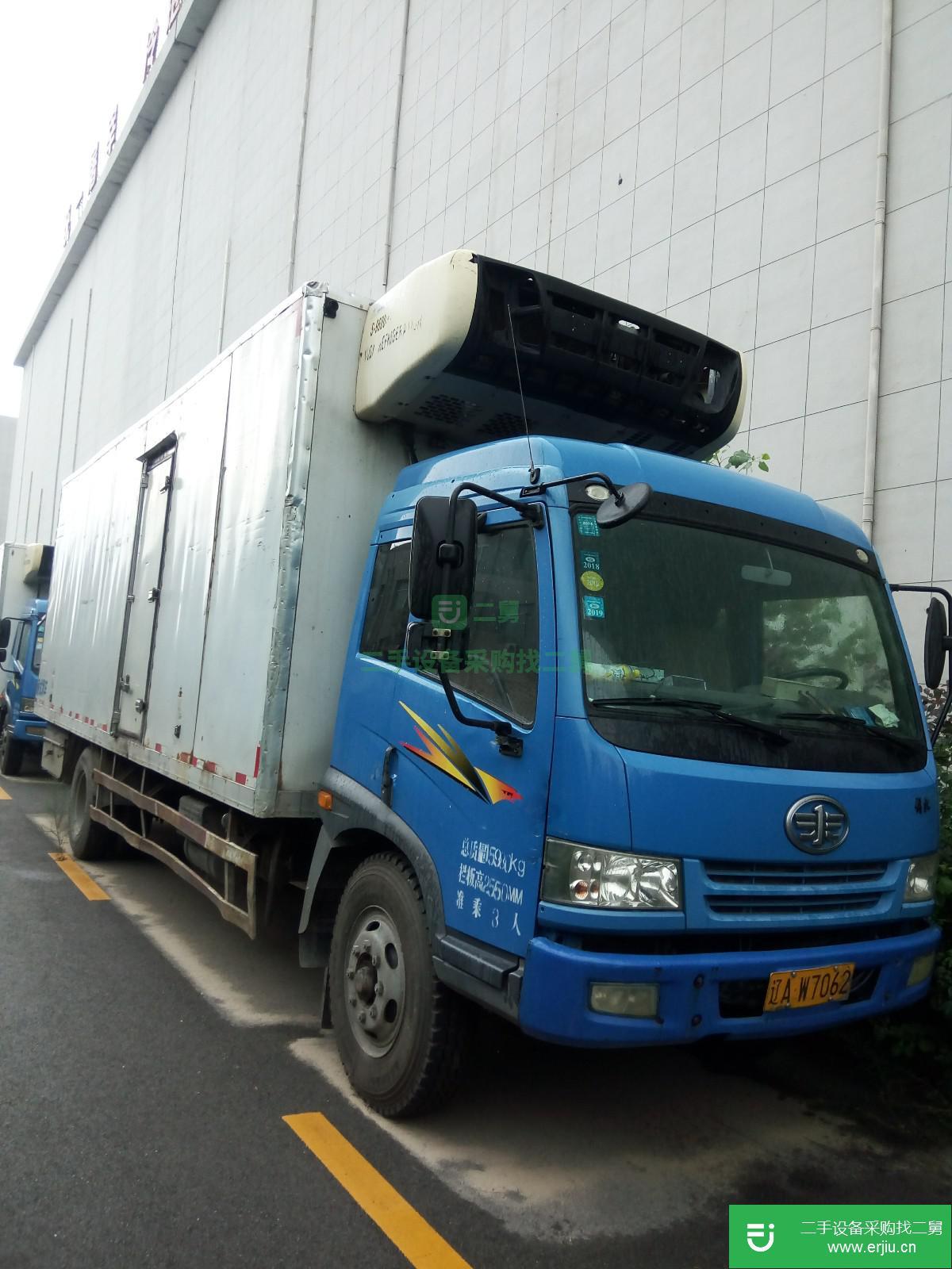 遼寧出售二手解放冷藏車