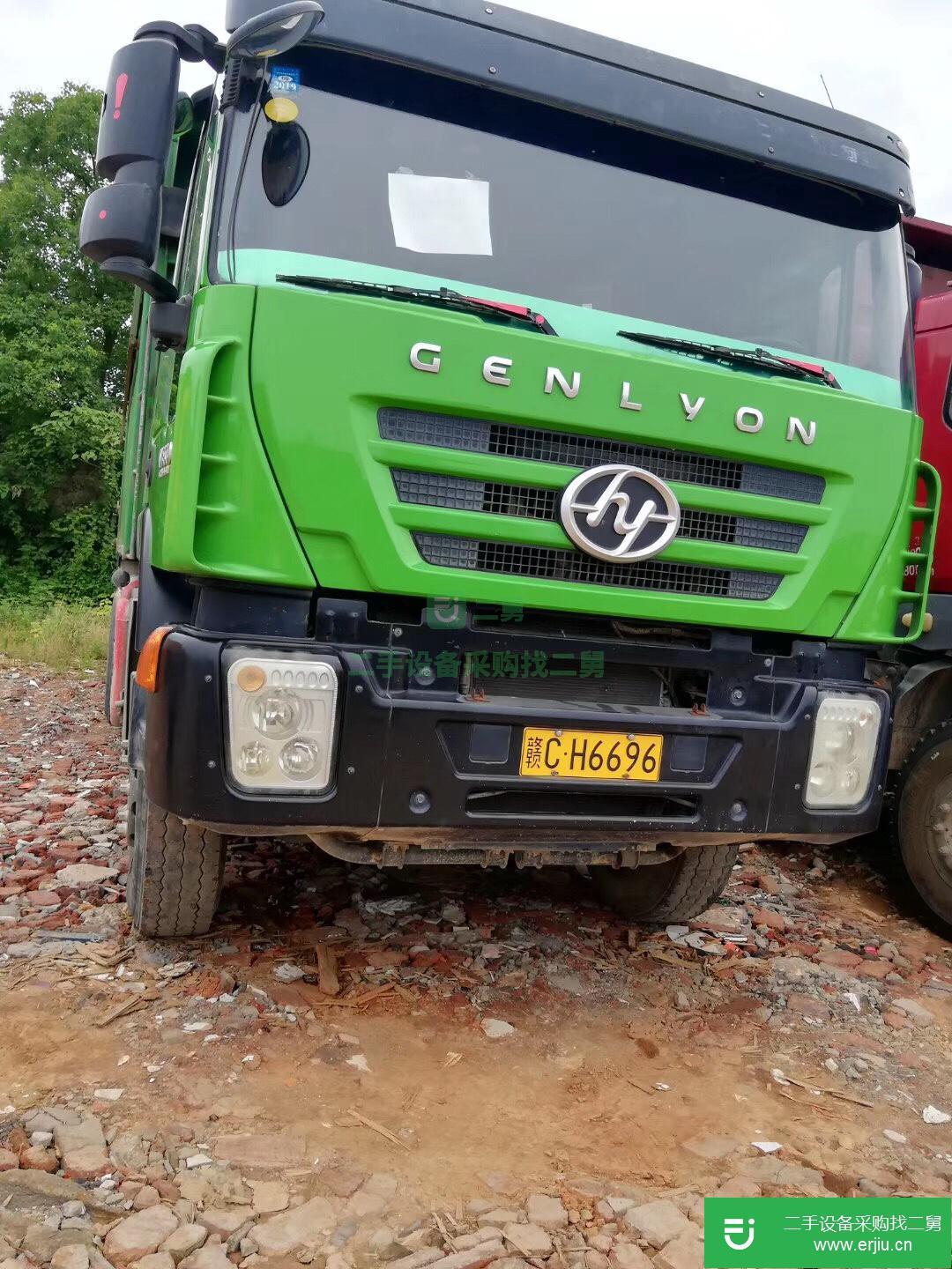 江西出售二手杰獅后八輪自卸車