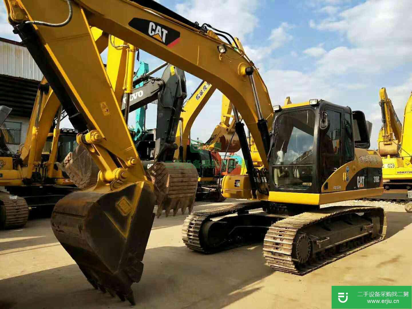 四川出售二手卡特彼勒318C挖掘機