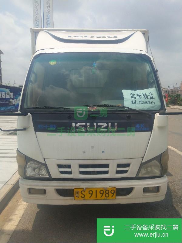 廣東出售二手五十鈴廂式載貨車