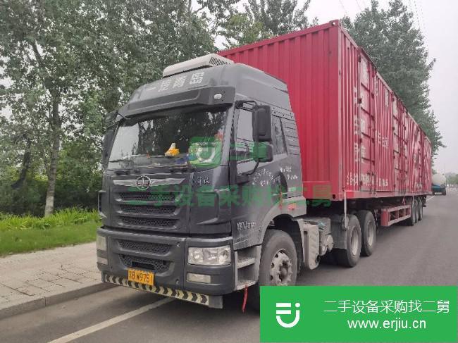 江蘇出售二手青島解放廂式貨車(chē)