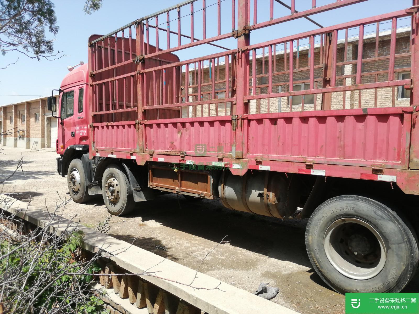 內蒙古出售二手江淮格爾發高欄載貨車