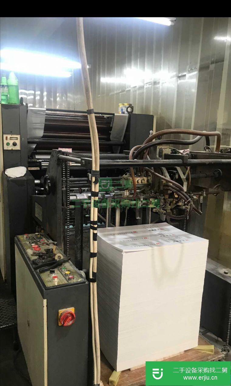 四川出售二手四開單色膠印機