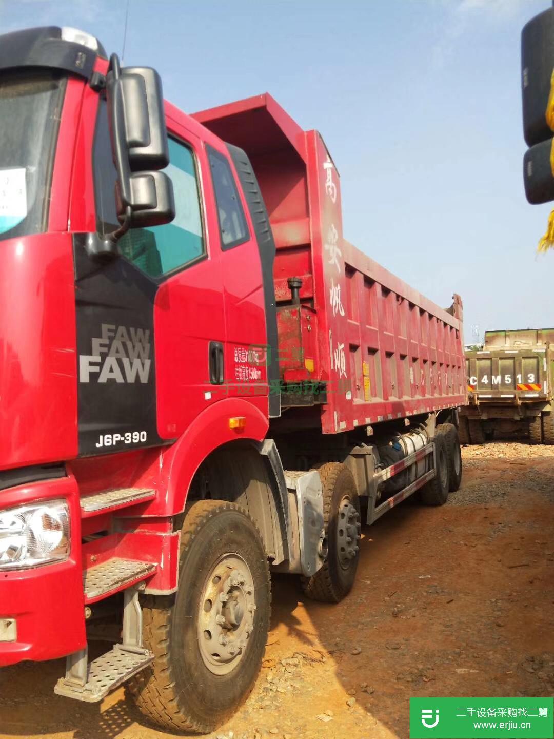 江西出售二手一汽解放J6P重卡自卸車