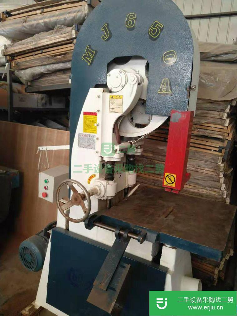 河北低價出售二手木工機械設備帶鋸壓機
