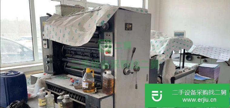 四川出售二手四開單色膠印機