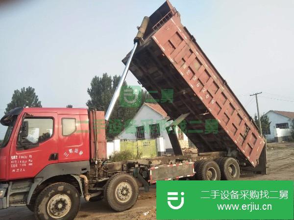 山東出售二手柳汽乘龍M5自卸車