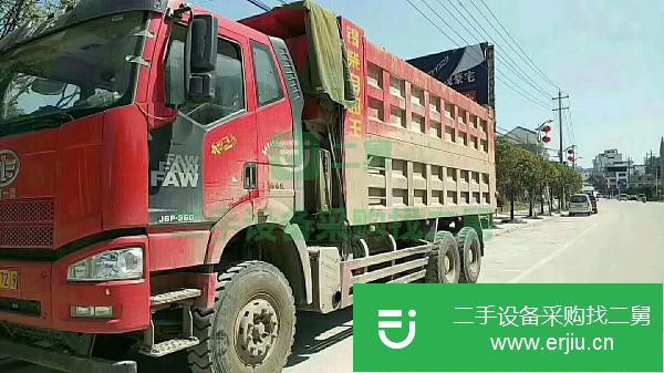 江西出售二手一汽解放J6P自卸車