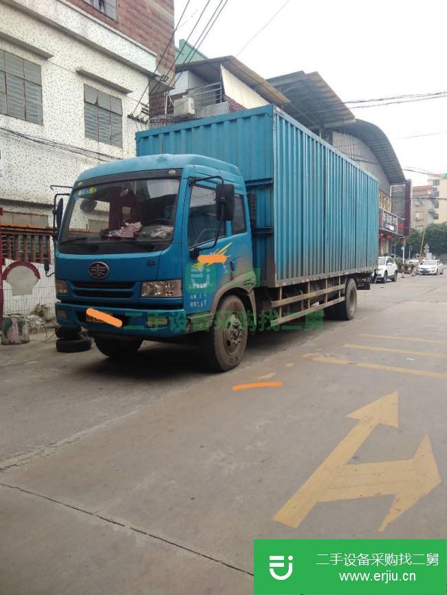 廣東出售二手一汽解放廂式貨車