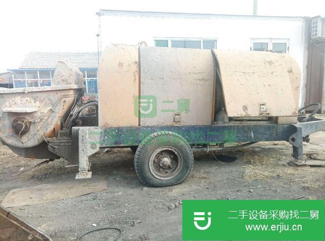 山東低價出售兩臺混凝土上料電拖泵