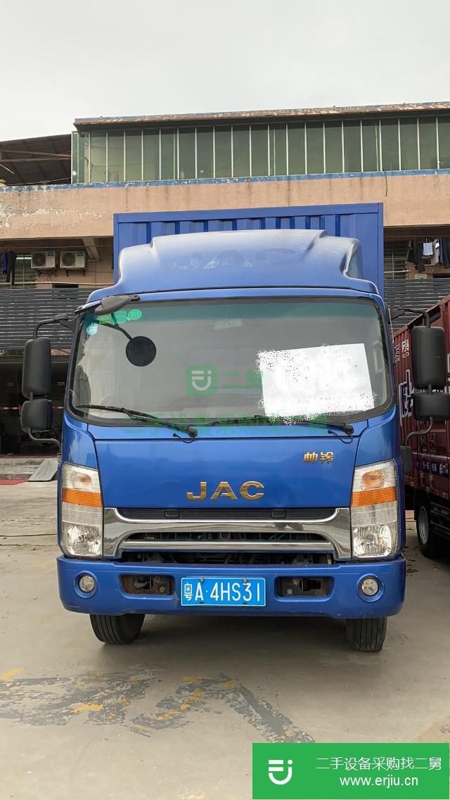 廣東出售二手江淮帥鈴廂式貨車