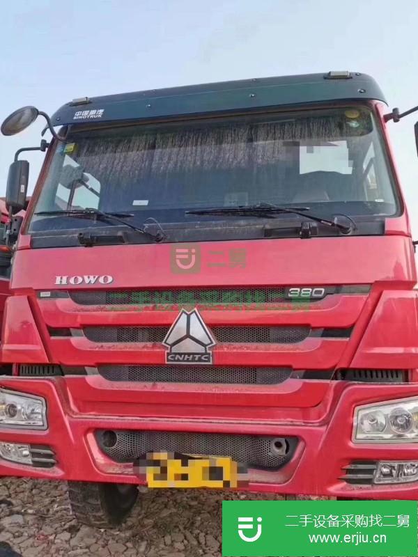 江西出售二手豪沃后八輪自卸車