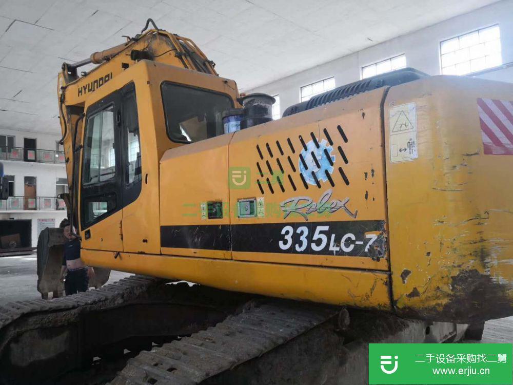 黑龍江低價出售一臺現代 305LVS 挖掘機