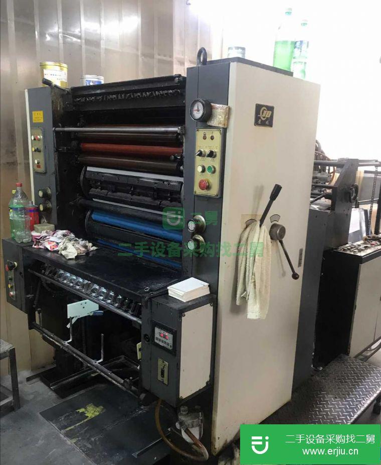四川出售二手四開單色膠印機