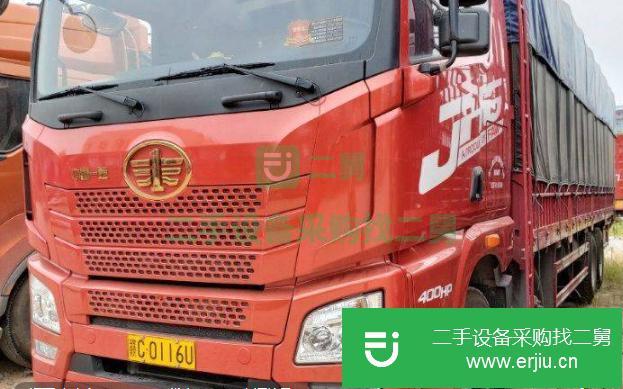 廣西出售二手青島解放JH6重卡高欄載貨車