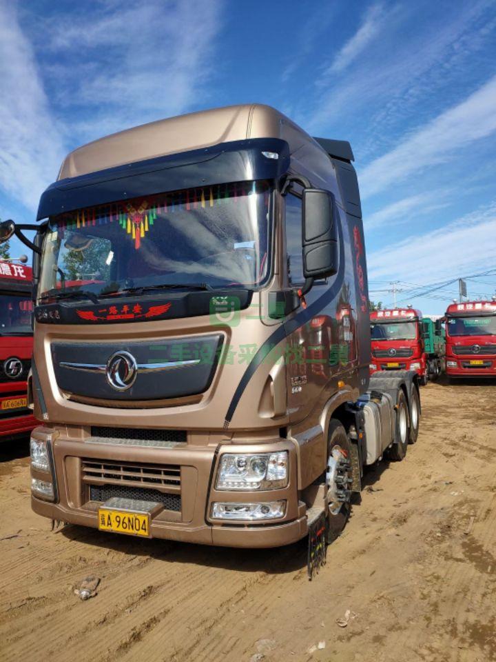 出售七個月東風天龍旗艦560牽引車