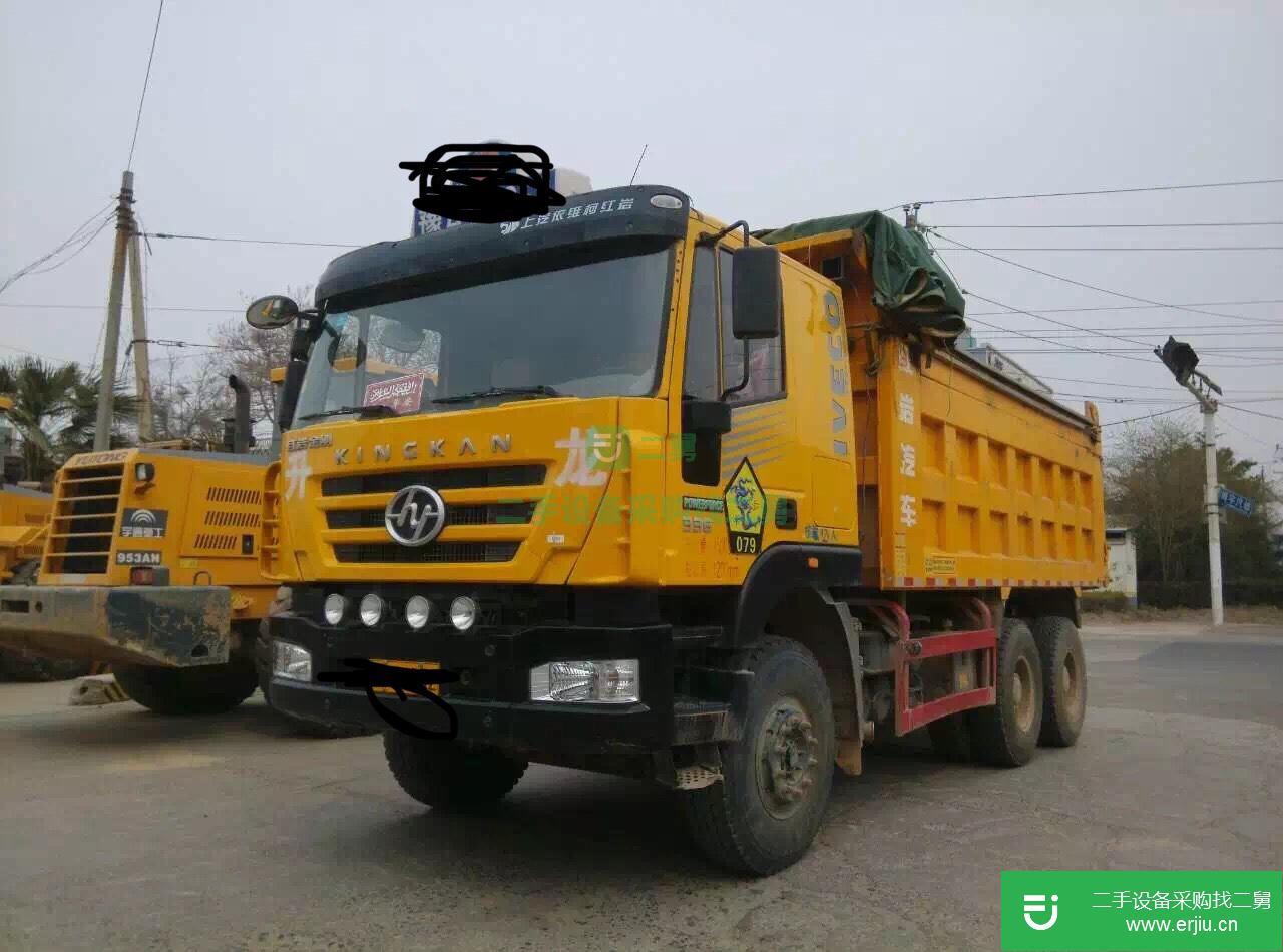 河南出售二手新金剛重卡自卸車