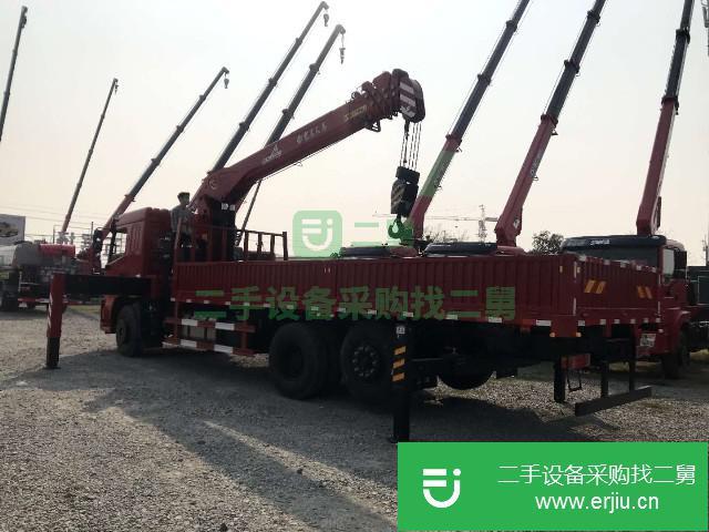 湖北出售二手三環(huán)十通隨車吊