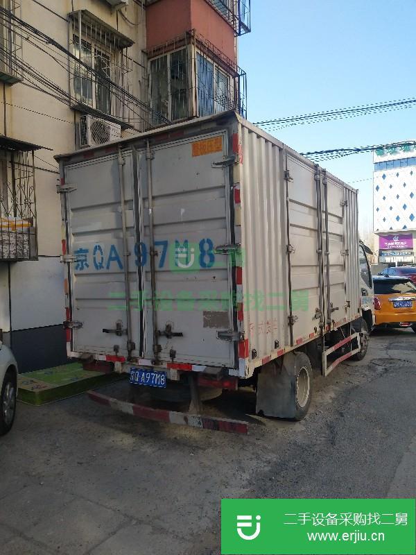 北京出售二手江淮帥鈴廂式載貨車