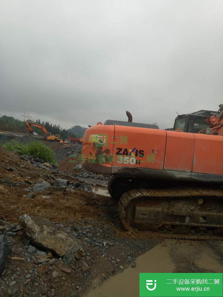 江西出售二手日立ZX350H挖掘機