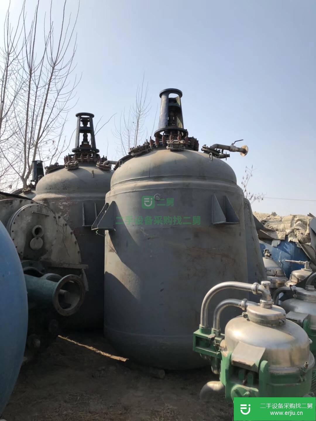 山東出售二手2噸反應釜