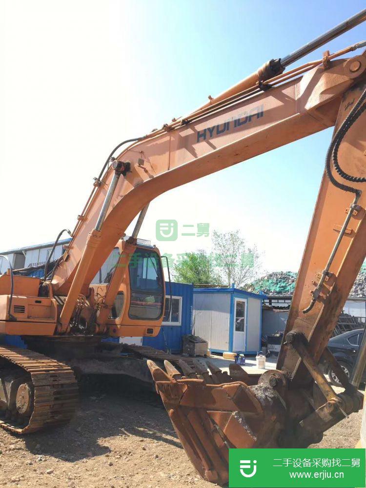 遼寧出售二手現代R260LC-5挖掘機