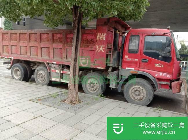 江蘇出售二手福田瑞沃自卸車