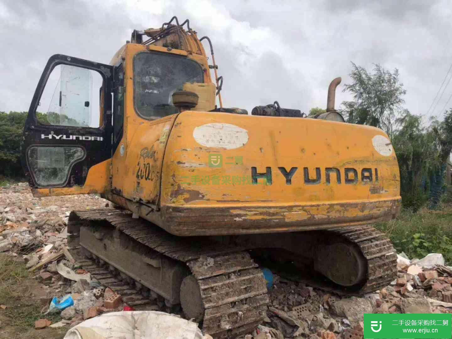 浙江出售二手現(xiàn)代R130LC-5挖掘機(jī)