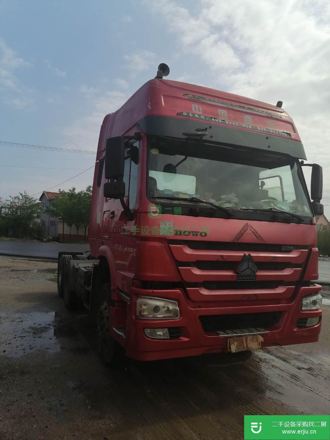 山東出售二手中國重汽重卡牽引車