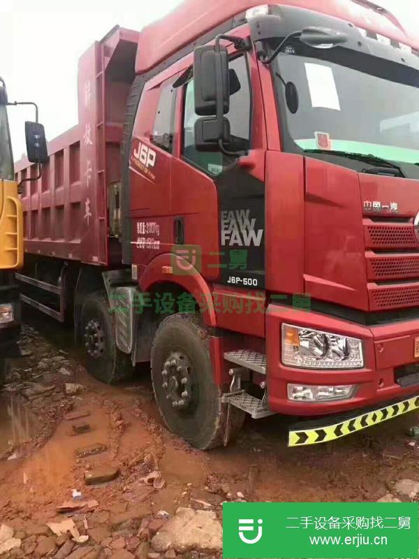 江西出售二手一汽解放J6P自卸車