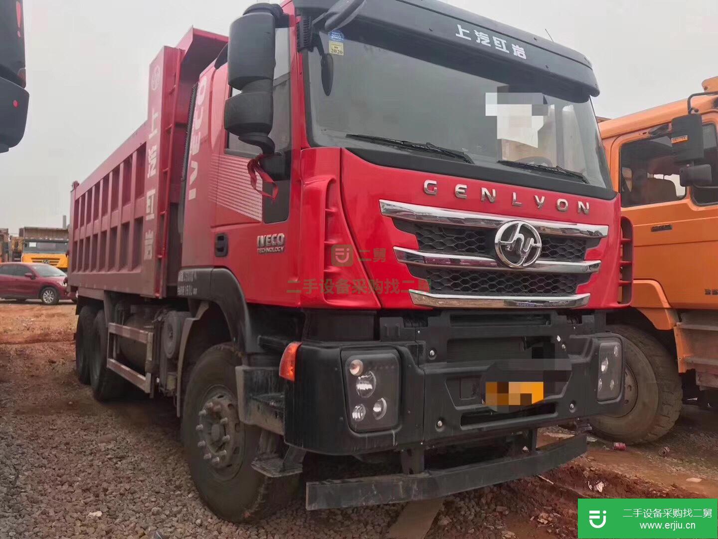 江西出售二手杰獅后八輪自卸車