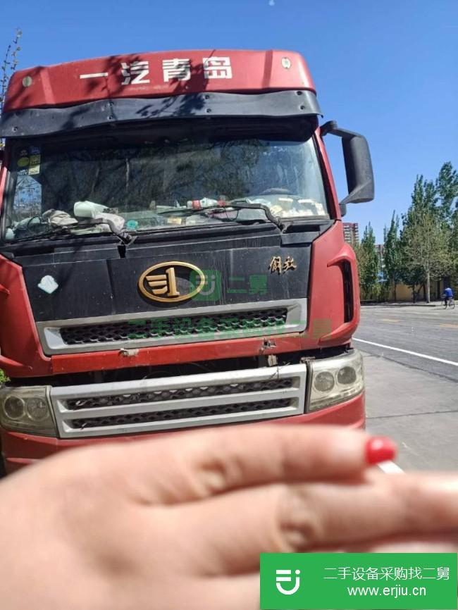 河北出售二手一汽解放半掛車