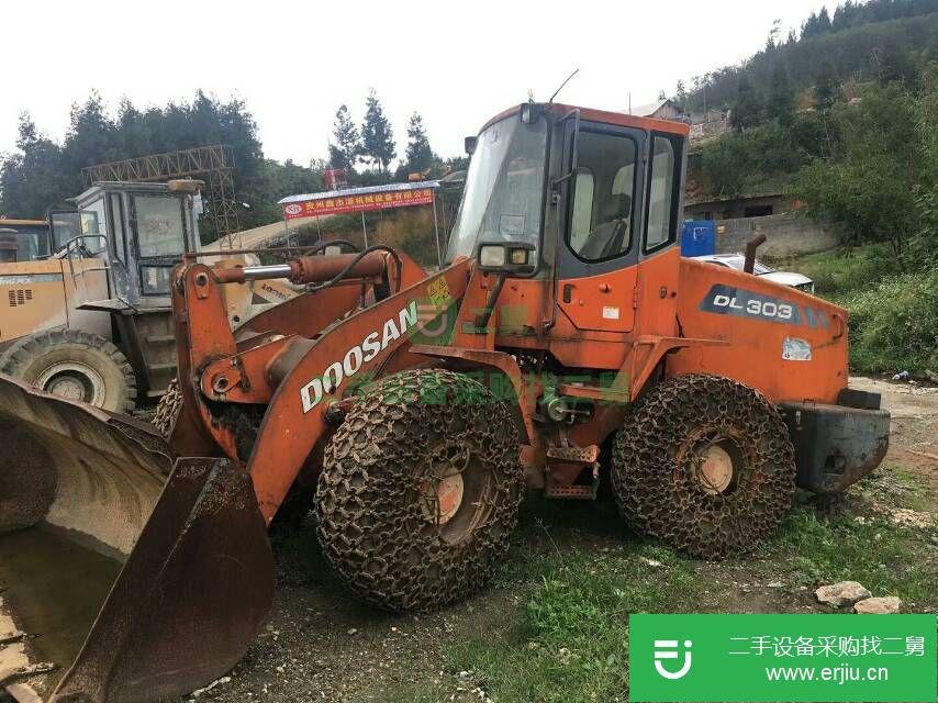 貴州出售二手斗山DL303裝載機