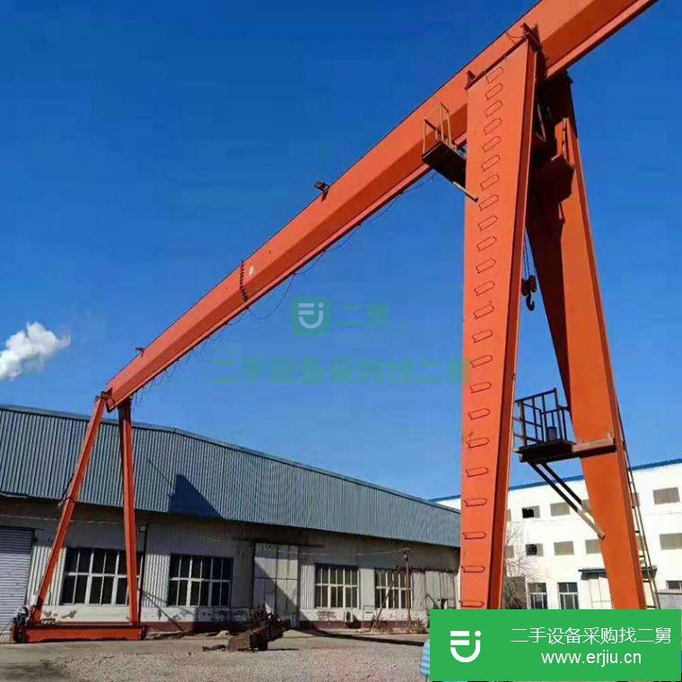 山東轉讓出售二手龍門吊 3T-60T單梁門式起重機