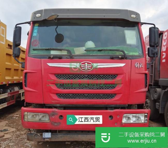 江西出售二手青島解放自卸車