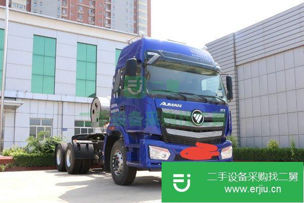 天津出售二手福田歐曼400馬力牽引車