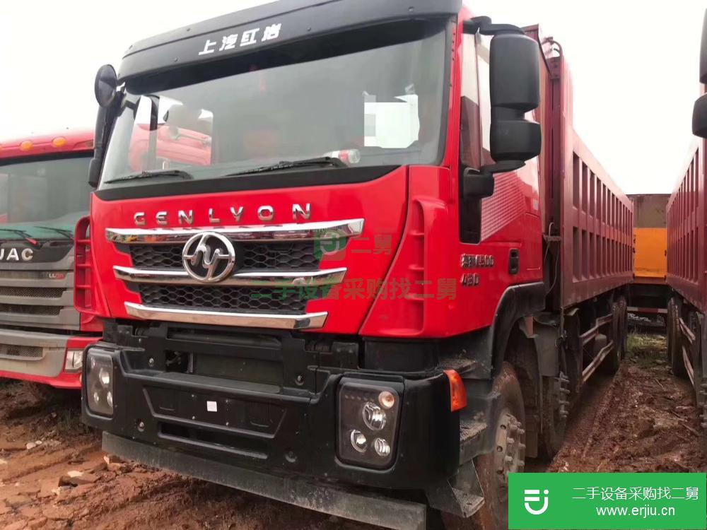 四川出售二手紅巖杰獅前四后八自卸車