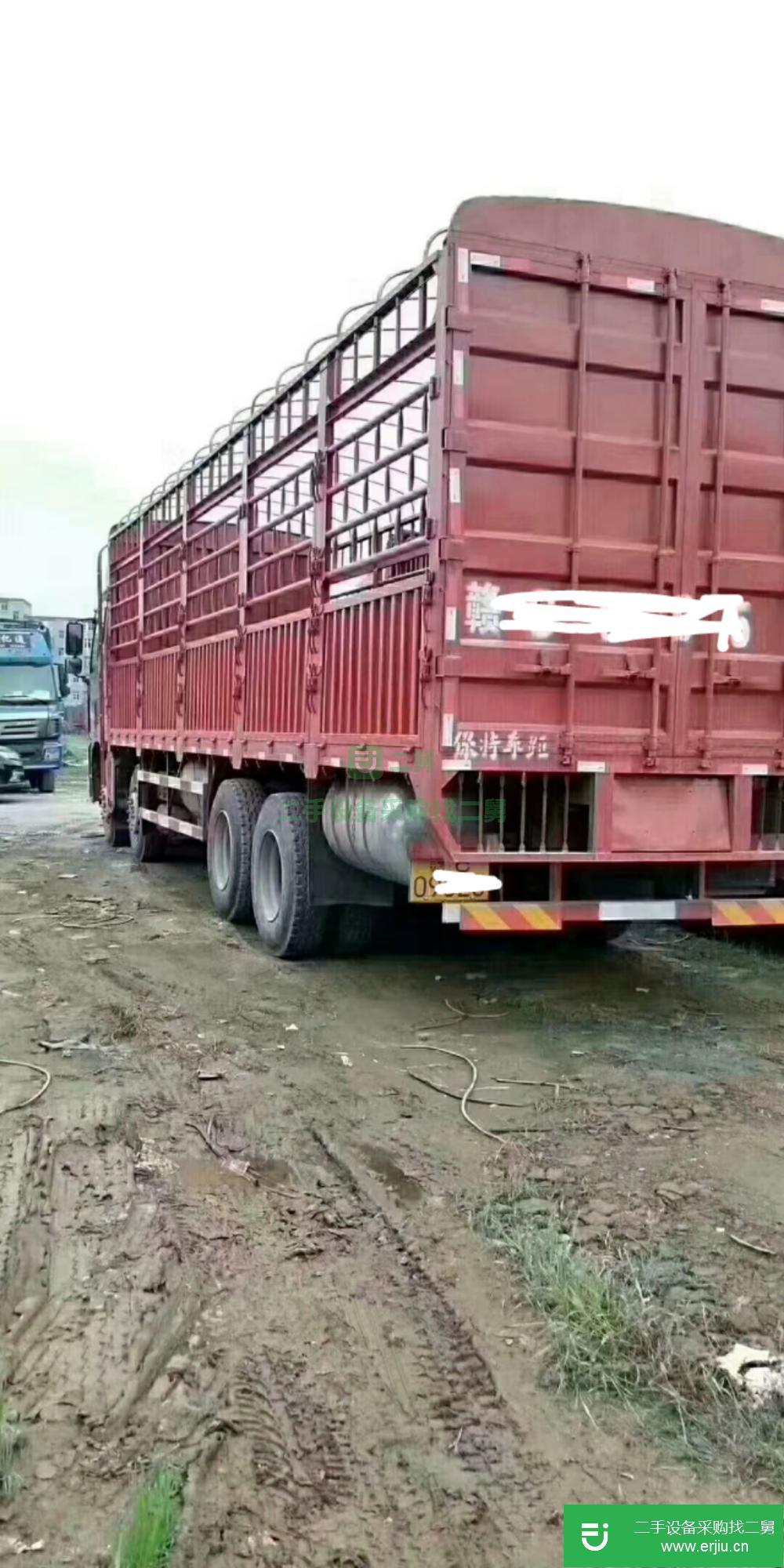 海南出售二手東風天龍前四后八高攔貨車