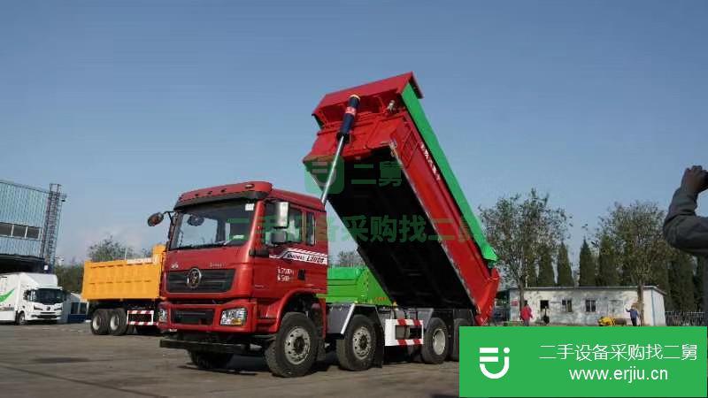 江西出售二手陜汽重卡300馬力自卸車