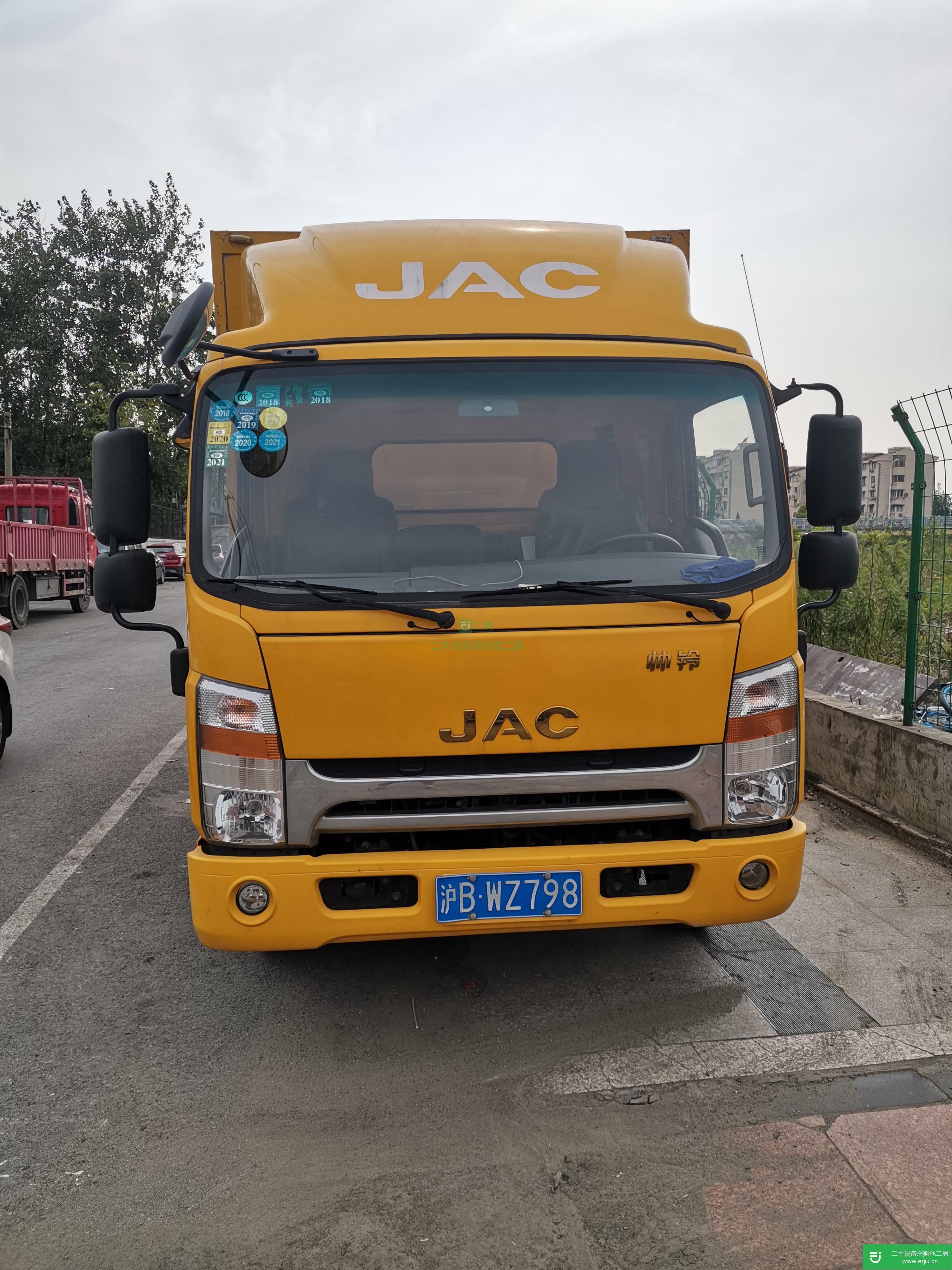 上海出售二手江淮帥鈴154馬力貨車