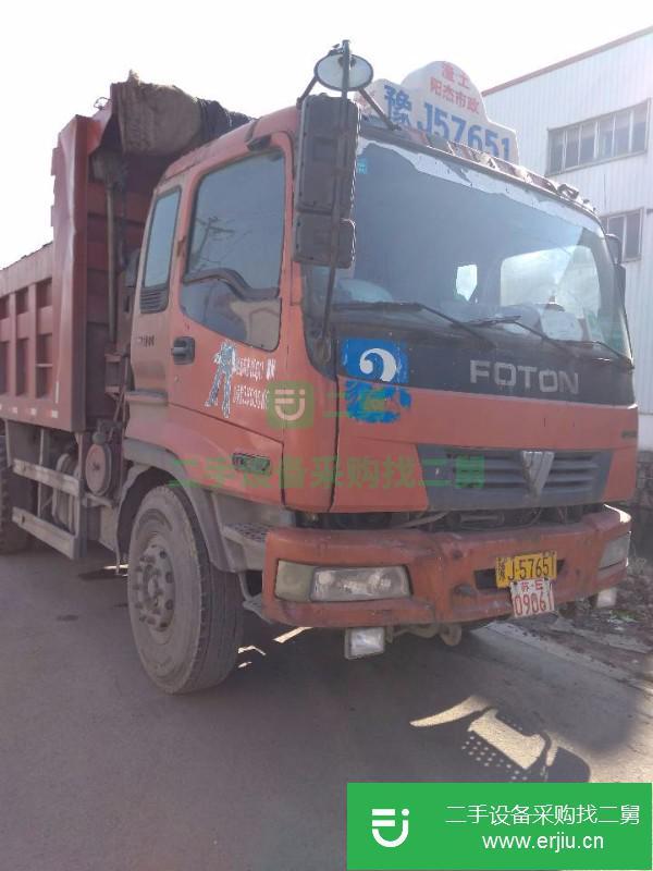 河南出售二手歐曼自卸車