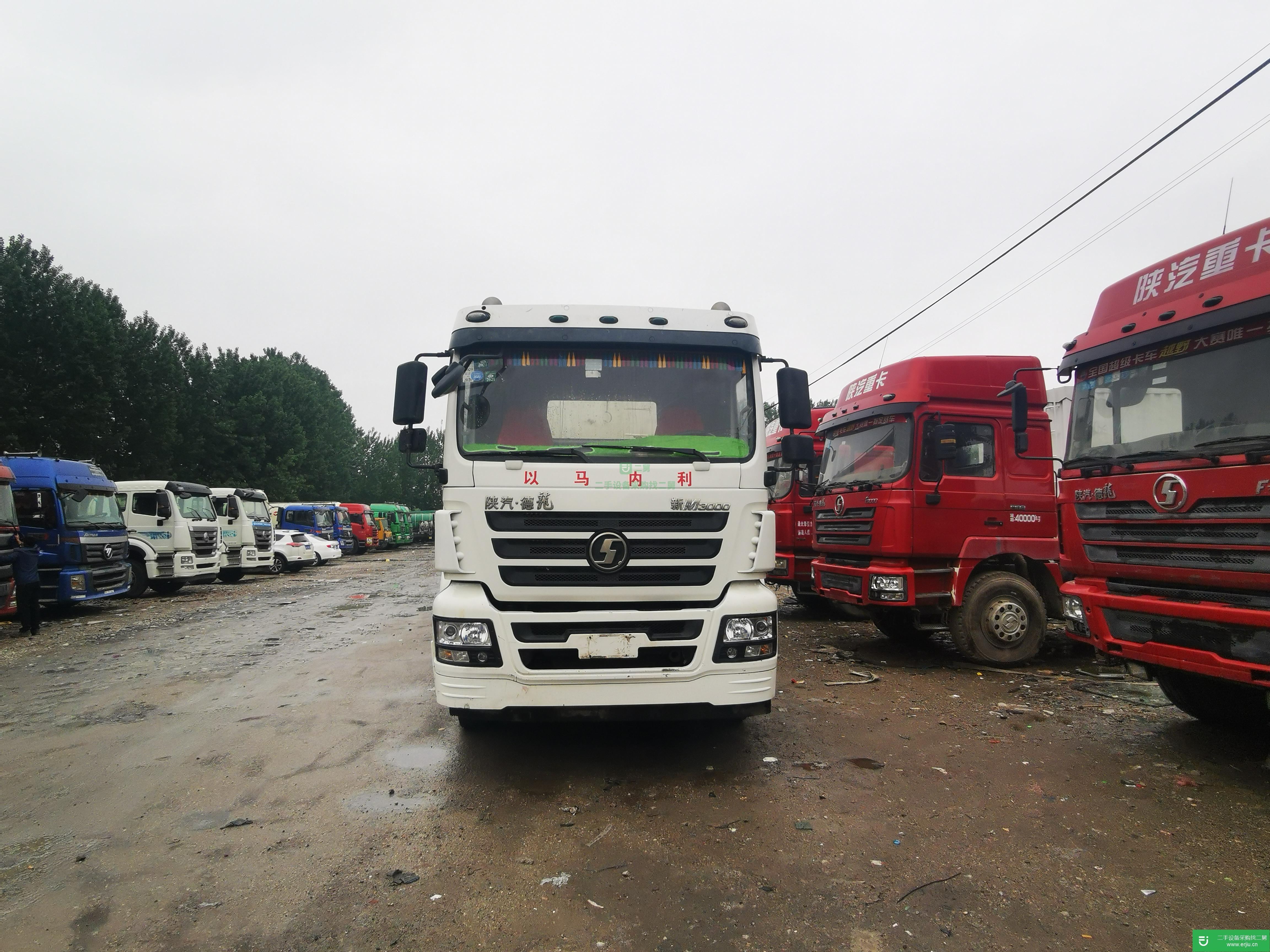 山東出售二手陜汽重卡375馬力運輸車