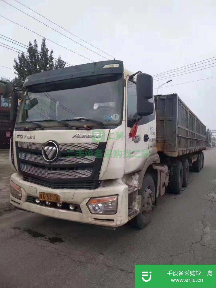 河南出售二手福田歐曼自卸車