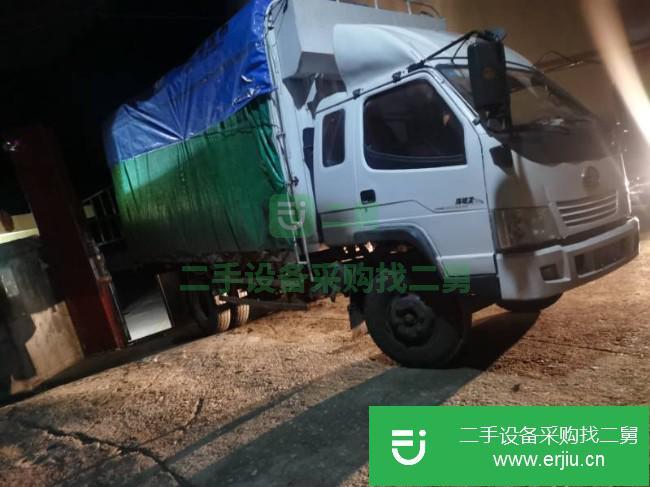 云南出售二手一汽解放廂式貨車